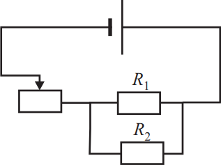 Резистор и передвижение ползунка. Изображение реостата. Схема двух резисторов. Ползунок реостата на схеме. Электрическая цепь состоящая из резисторов.